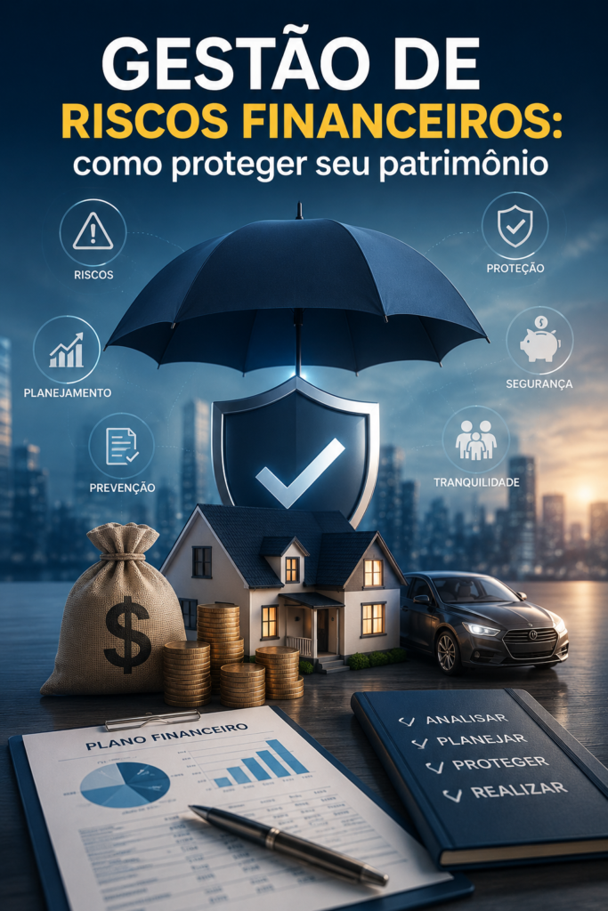 Gestão de riscos financeiros: como proteger seu patrimônio em 2026