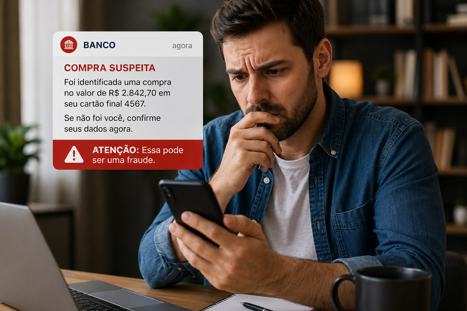 Você Reconheceria um Golpe Financeiro