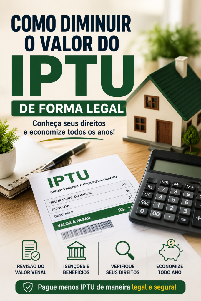 Como Diminuir o Valor do IPTU de Forma Legal: