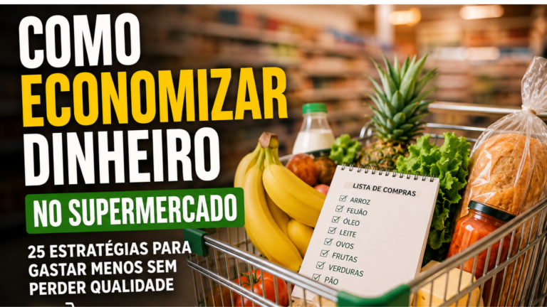 Como economizar dinheiro no supermercado em 2025